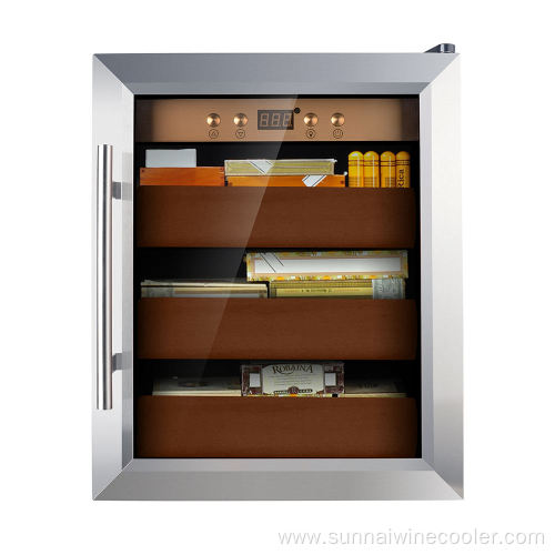 Sunnai adjustalbel compressor cooling cigar humidor